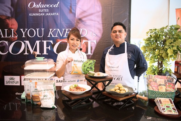 Oakwood Kuningan Suites Jakarta Hadirkan Kreasi Menu Dari Pangan Lokal Indonesia Kolaborasi Dengan Sagu Sapapua Dan Edamame Edashi
